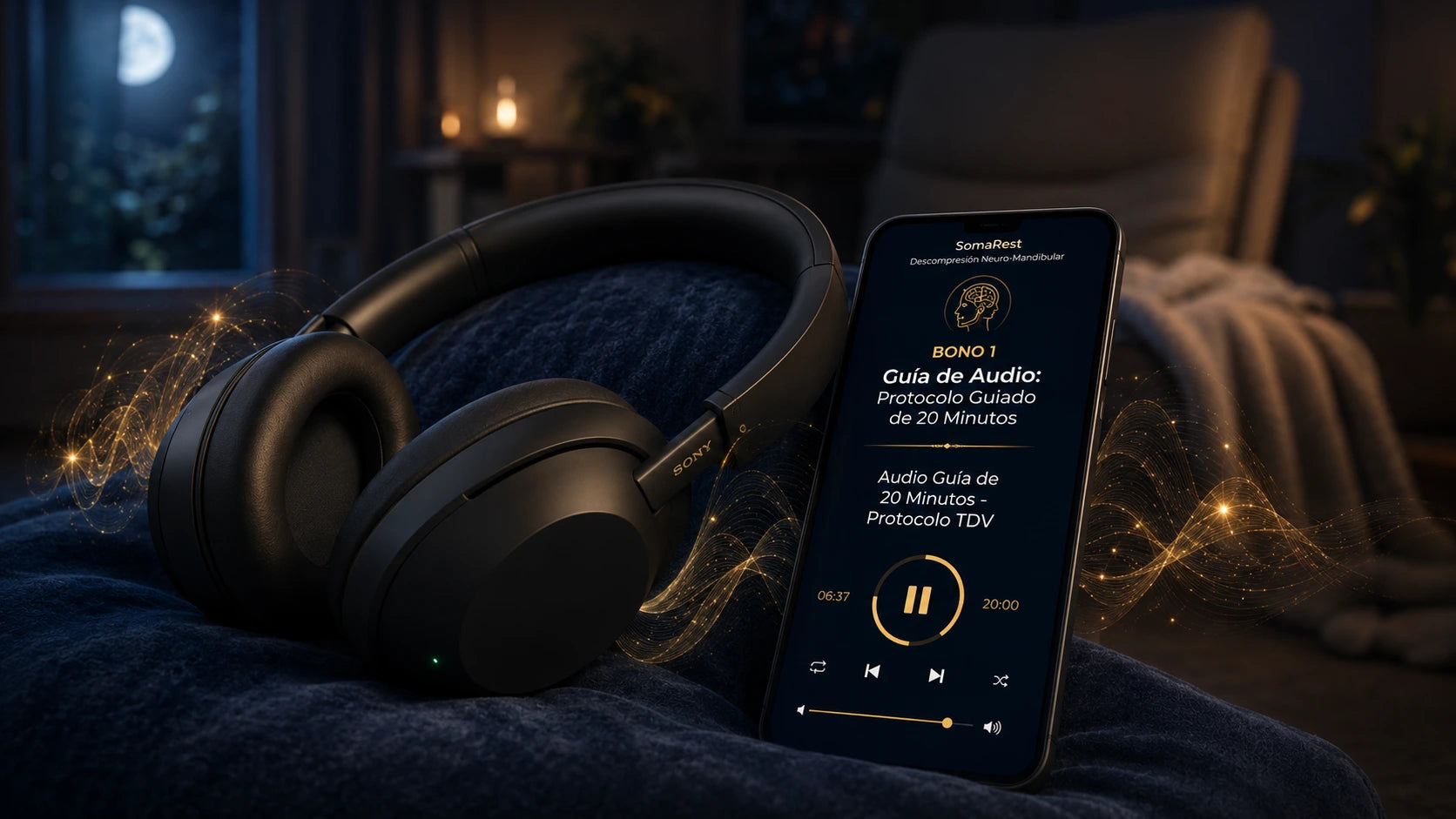 SomaRest - Guía de Audio: Protocolo Guiado de 20 Minutos